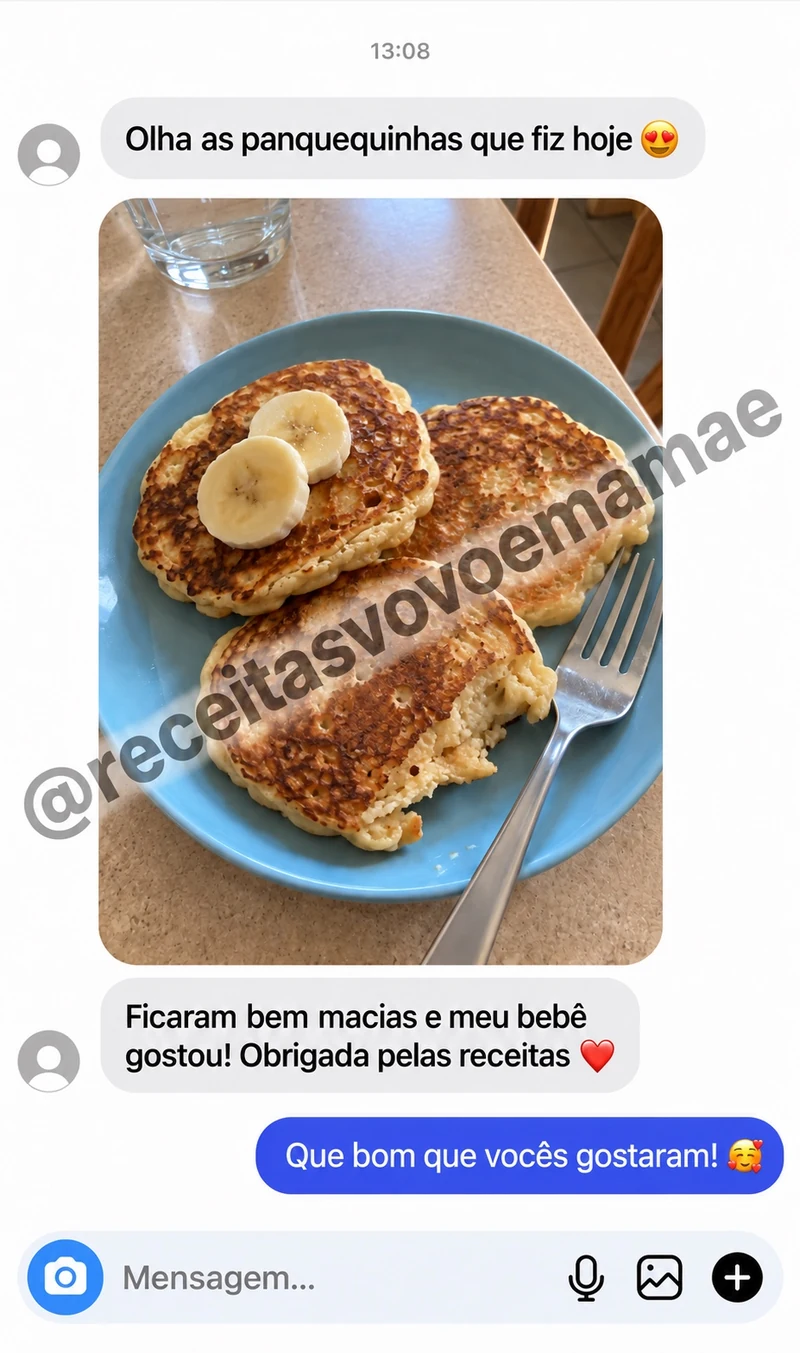 Conversa 6 sobre as receitas e o caderno
