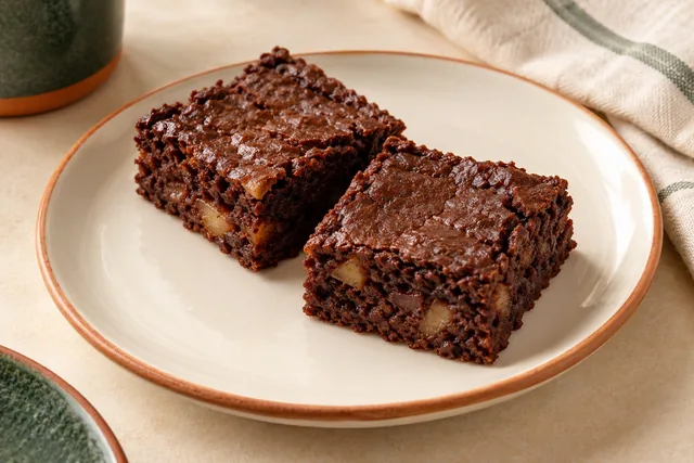 Brownie de maçã